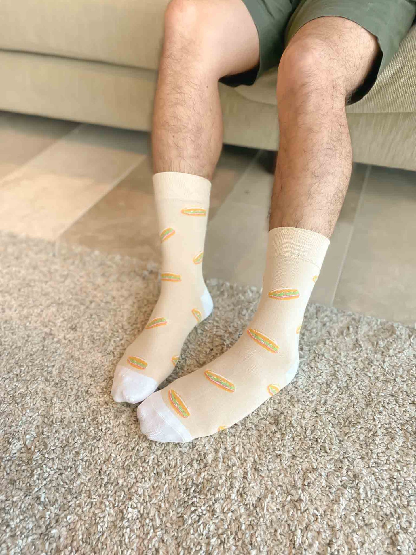 6 Pack Crew Socks