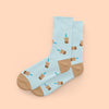 Boba Bubble Tea crew socks